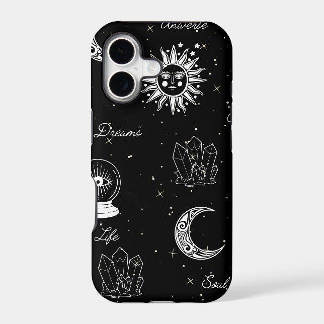 Under the Moon Celestial iPhone 11 Phone Case (Back)