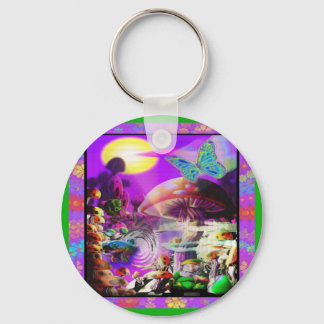 Under the Mushroom Keychain