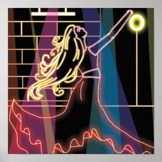 Under the Neon Lights Poster