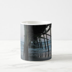 Under the Pier - Oak Island, North Carolina Coffee Mug