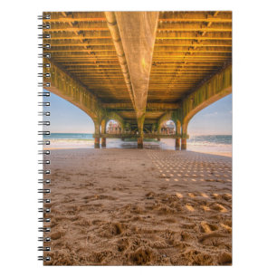 Under the Pier, Ocean and Beach, Blue Sky Notebook