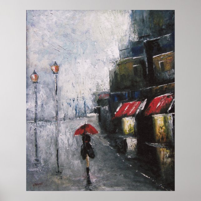 Under The Red Umbrella Poster (Front)