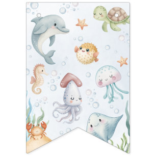 Under the Sea 1st Birthday Banner