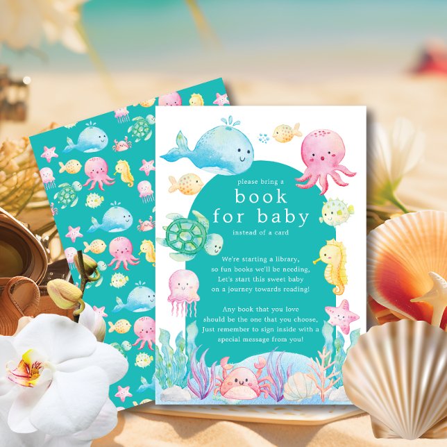 Under The Sea Adventure Book for Baby Enclosure Card (Creator Uploaded)