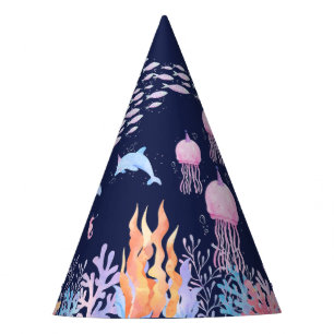 Under the sea animal birthday  party hat