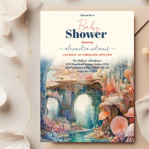 Under the Sea Animals  Baby Shower Invitation
