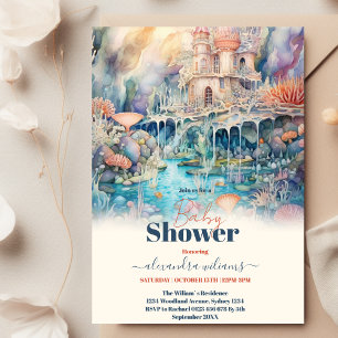 Under the Sea Animals Baby Shower Invitation