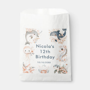 Under The Sea Animals Birthday Party Favour Bags