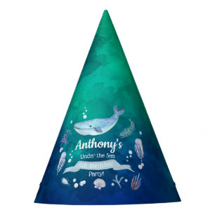 Under The Sea Any Age Birthday Party Hat
