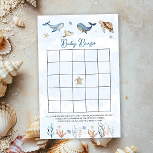 Under the sea Baby Bingo Game