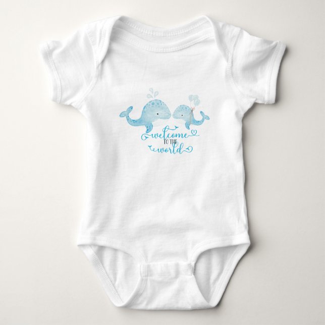 Under the Sea Baby Bodysuit (Front)