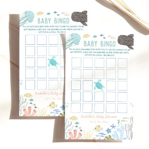 Under The Sea Baby Shower Baby Bingo