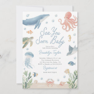Under the Sea Baby Shower Invitation