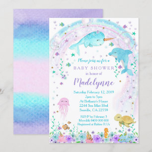 Under the Sea Baby Shower Invitation