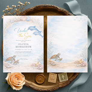 Under the Sea Baby Shower Invitation
