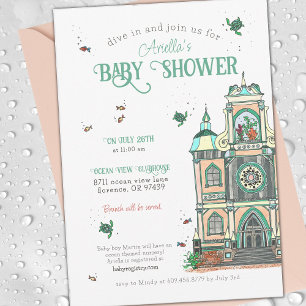 Under the Sea Baby Shower  Invitation