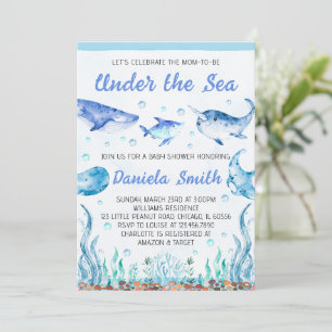 Under the Sea Baby Shower Invitation