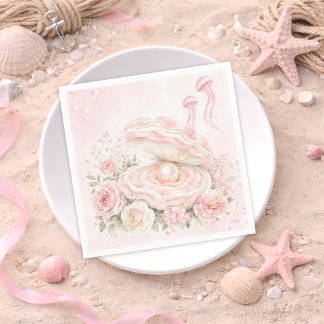 Under the Sea Baby Shower Napkin