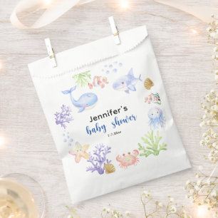 Under The Sea Baby Shower Ocean Animals Favour Bags