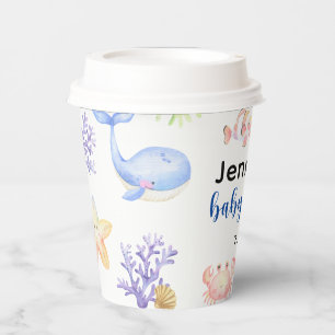 Under The Sea Baby Shower Ocean Animals Paper Cups