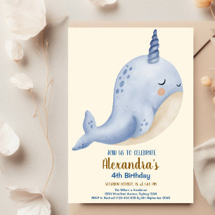 Under The Sea Baby Shower Ocean Birthday Invitation