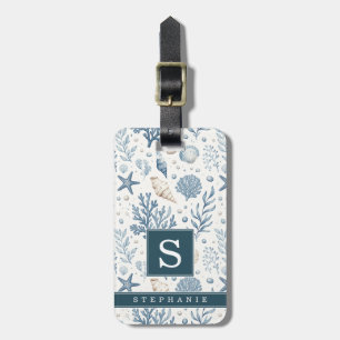Under the Sea Background Luggage Tag