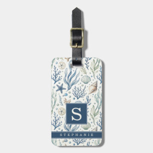 Under the Sea Background Luggage Tag