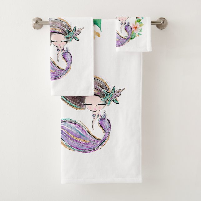 Under The Sea Bath Towel Set (Insitu)