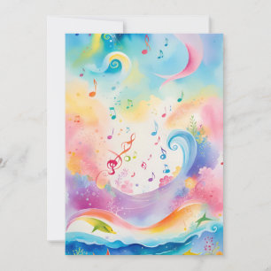 Under the Sea Birthday Invitation