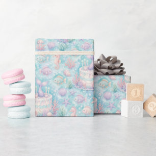 Under the Sea Birthday Wrapping Paper