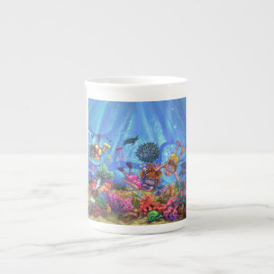 Under the Sea Bone China Mug