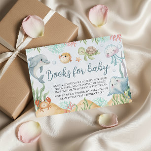 Under the Sea Books for Baby Card