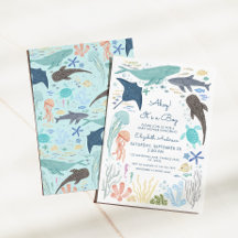 Under The Sea Boy Baby Shower