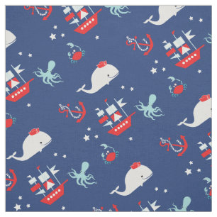 Under the Sea Boys Fabric