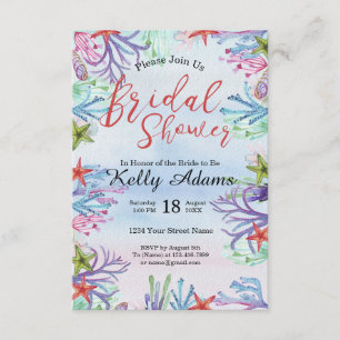 Under the Sea Bridal Shower Invitation