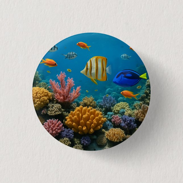 Under the sea button (Front)