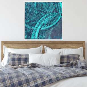 under the sea canvas print
