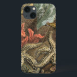 Under the Sea iPhone 13 Case<br><div class="desc">Go underwater to explore the sea with all these different sea creatures. This vintage piece of art is a perfect addition to any sea anemone lovers. It captures sealife with starfishes, kelp, seaweed, and other sea creatures. Get your art print today on your product.</div>