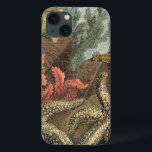 Under the Sea iPhone 13 Case<br><div class="desc">Go underwater to explore the sea with all these different sea creatures. This vintage piece of art is a perfect addition to any sea anemone lovers. It captures sealife with starfishes,  kelp,  seaweed,  and other sea creatures. Get your art print today on your product.</div>