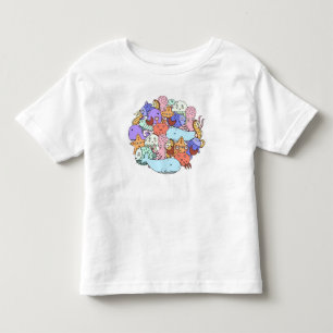 Under the Sea, Circle of Sea Life! Cute Toddler T-Shirt