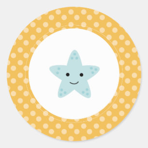 {under the sea} classic round sticker