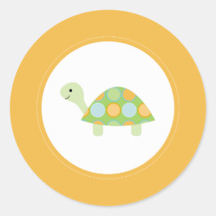 {under the sea} classic round sticker