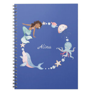 Under the sea custom name notebook
