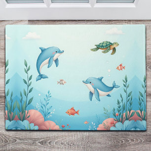 Under the Sea Cute Doormat