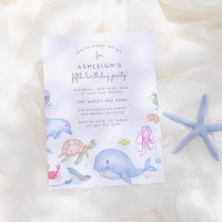 Under The Sea | Cute Nautical Boys Birthday Party