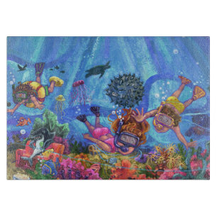 Under the Sea Cutting Board