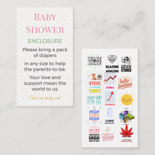 Under The Sea Enclosure Cards   Cute Minimal