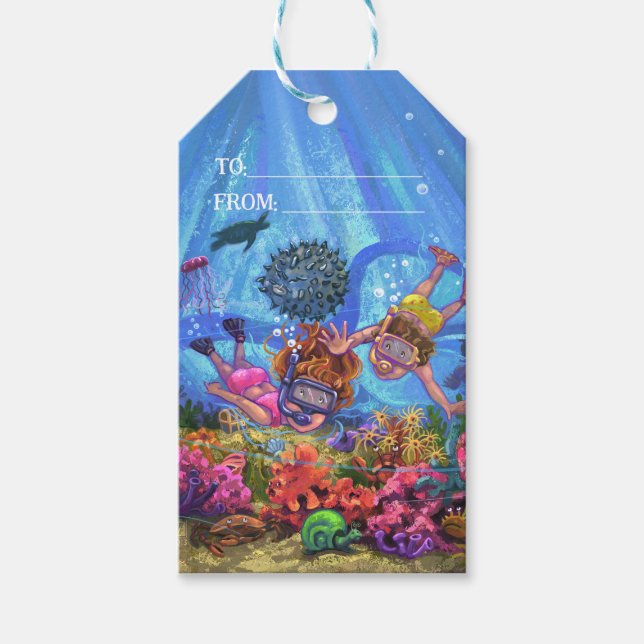 Under the Sea Gift Tags (Front)
