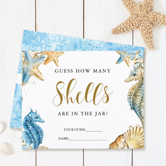 Under the Sea | Guess How Many Shells Game (Creator Uploaded)