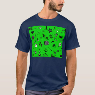 Under the Sea in Green T-Shirt